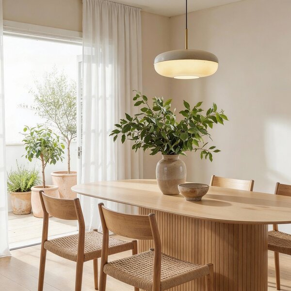 Jídelní stůl s deskou v dubovém dekoru 95x180 cm Nola – Unique Furniture