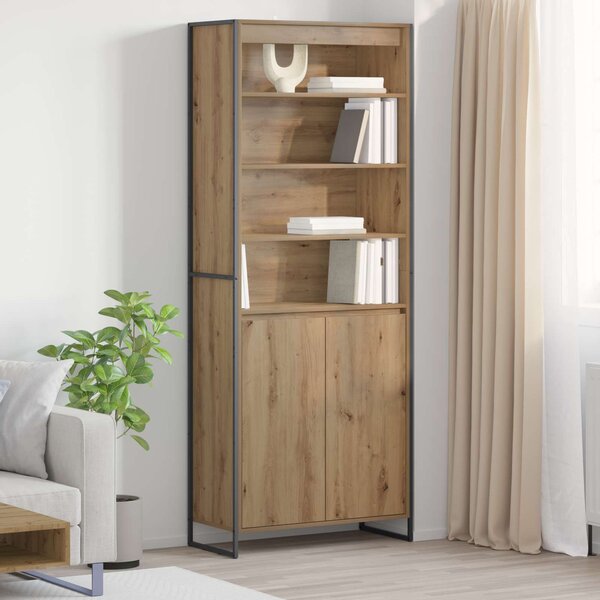 Vysoké skříně Umělecký dub 79 x 36 x 200 cm Kompozitní dřevo 3403045