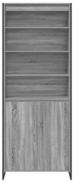 Vysoké skříně Šedá Sonoma 79 x 36 x 200 cm Kompozitní dřevo 3403043