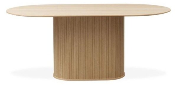 Jídelní stůl s deskou v dubovém dekoru 95x180 cm Nola – Unique Furniture