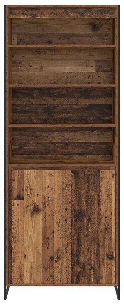 Vysoké skříně Staré dřevo 79 x 36 x 200 cm Kompozitní dřevo 3403044