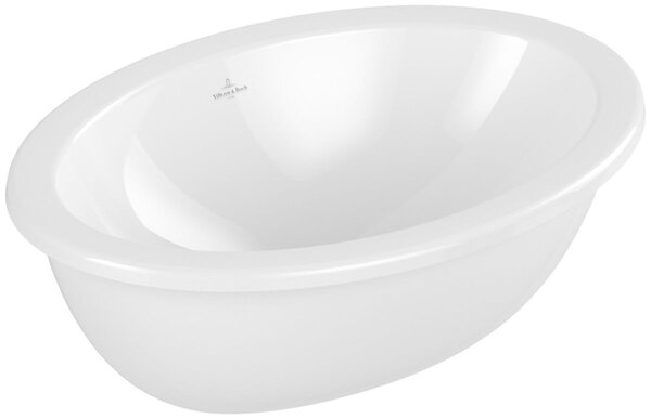 Villeroy & Boch Loop & Friends umyvadlo 48.5x32.5 cm oválné pod pult bílá 4A540001