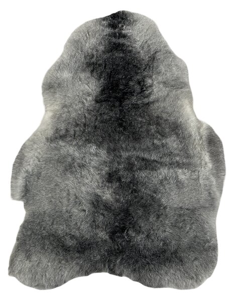 Islandská jehněčí kůže, šedá 2, přírodní, střižený chlup, velikost I