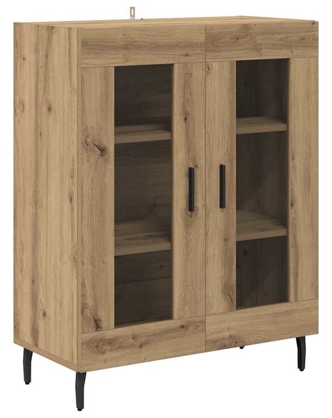Vysoký bufet 2 ks Artisanový dub 69,5 x 34 x 180 cm 3403181