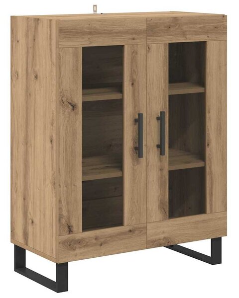 Vysoký bufet 2 ks Artisanový dub 69,5 x 34 x 180 cm 3403193
