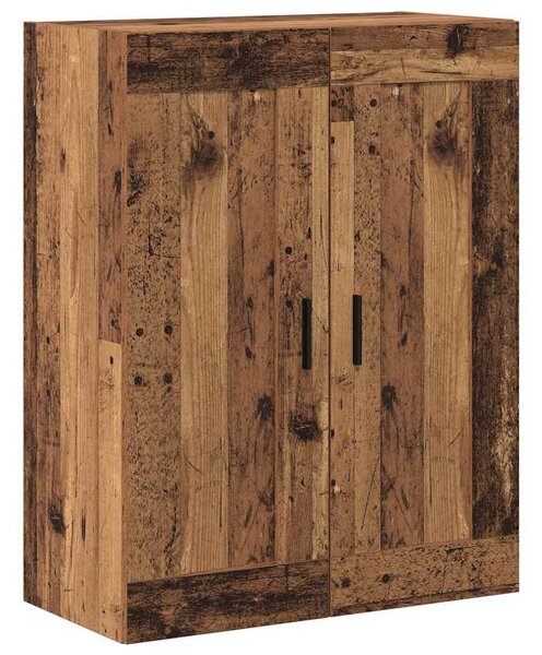 Vysoký bufet 2 ks Staré dřevo 69,5 x 34 x 180 cm 3403186