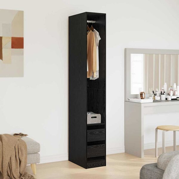 Šatní skříň Černý dub 30 x 50 x 200 cm Kompozitní dřevo 3403221