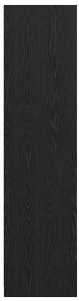 Šatní skříň Černý dub 80 x 50 x 200 cm Kompozitní dřevo 3403224