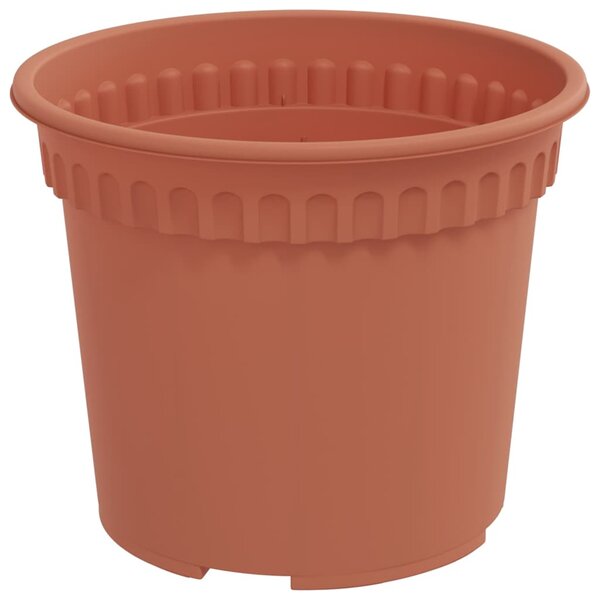 Květináče 6 ks Cihlově červená Plast 3403254