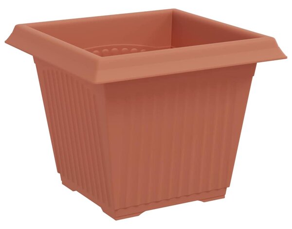 Květináče 6 ks Cihlově červená Plast 3403291