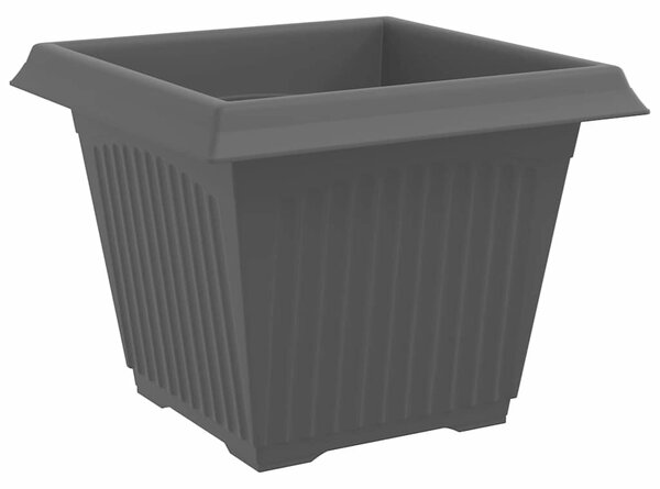 Květináče 6 ks Černá Plast 3403300