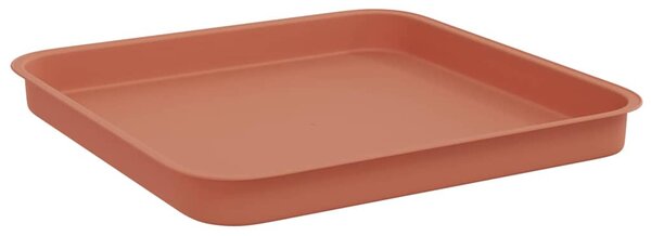 Květináče 6 ks Cihlově červená Plast 3403293