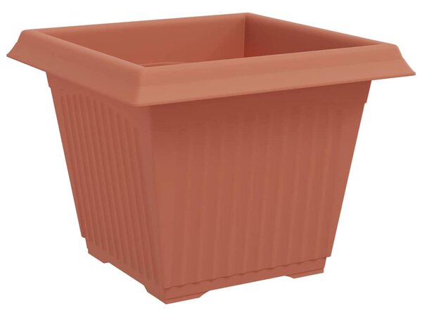 Květináče 6 ks Cihlově červená Plast 3403293