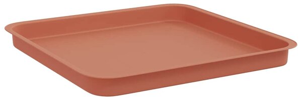 Květináče 6 ks Cihlově červená Plast 3403296