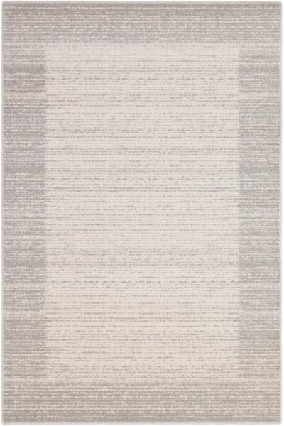 Kusový vlněný koberec Agnella Isfahan M Cyryna Popiel šedý Rozměr: 80x120 cm