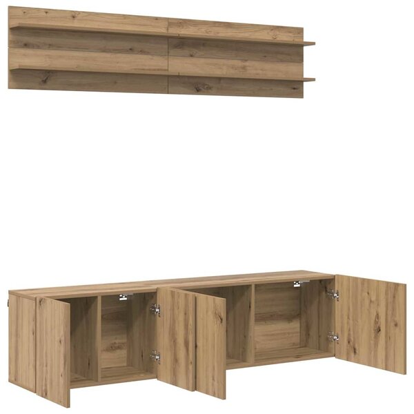 TV jednotky 6 ks dub artisan Kompozitní dřevo 3403569