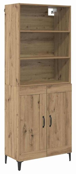 Vysoký bufet 2 ks dub artisan 69,5 x 34 x 180 cm 3403590