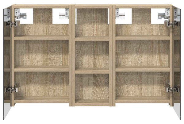 Sada koupelnových skříněk 3 ks 80 x 10,5 x 50 cm 3403650