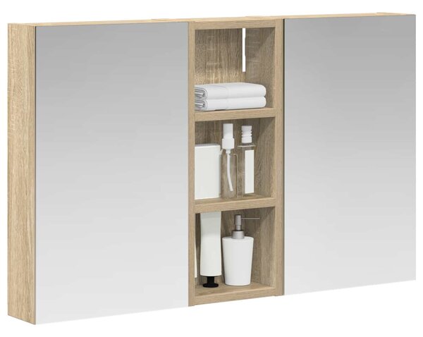 Sada koupelnových skříněk 3 ks 80 x 10,5 x 50 cm 3403650