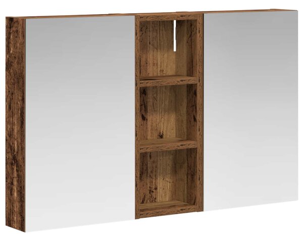Sada koupelnových skříněk 3 ks 80 x 10,5 x 50 cm 3403654