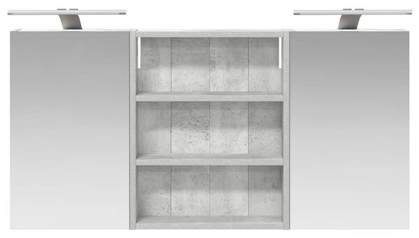Sada koupelnových skříněk 3 ks 100 x 10,5 x 50 cm 3403691