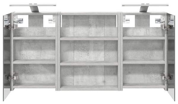 Sada koupelnových skříněk 3 ks 100 x 10,5 x 50 cm 3403691