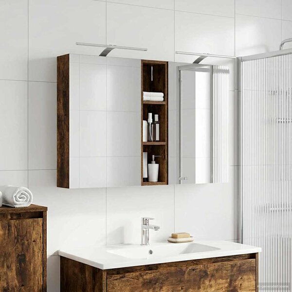 Sada koupelnových skříněk 3 ks 120 x 14,5 x 70 cm 3403756