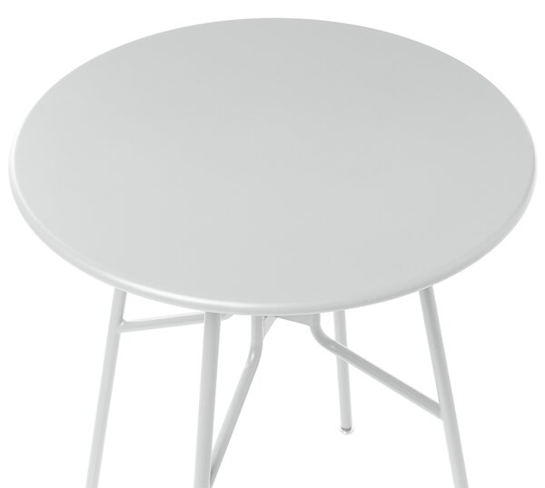 Bistro stolek TALTAL 64 cm 64 cm Kov Šedá