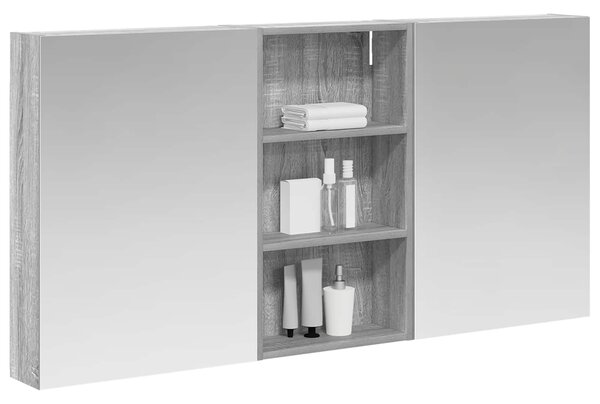 Sada koupelnových skříněk 3 ks 140 x 14,5 x 70 cm 3403781