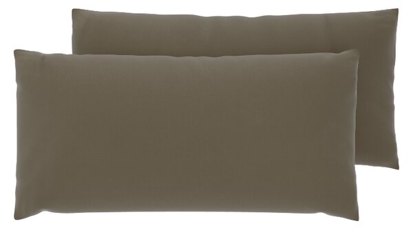 Livarno® Povlak na polštář ze saténového mikrovlákna, 2 kusy, 40 x 80 cm. (zelená) (100413427006)