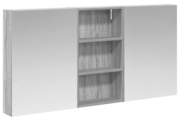 Sada koupelnových skříněk 3 ks 140 x 14,5 x 70 cm 3403781