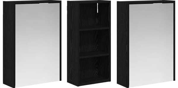 Sada koupelnových skříněk 3 ks 116 x 16 x 62,5 cm 3403809