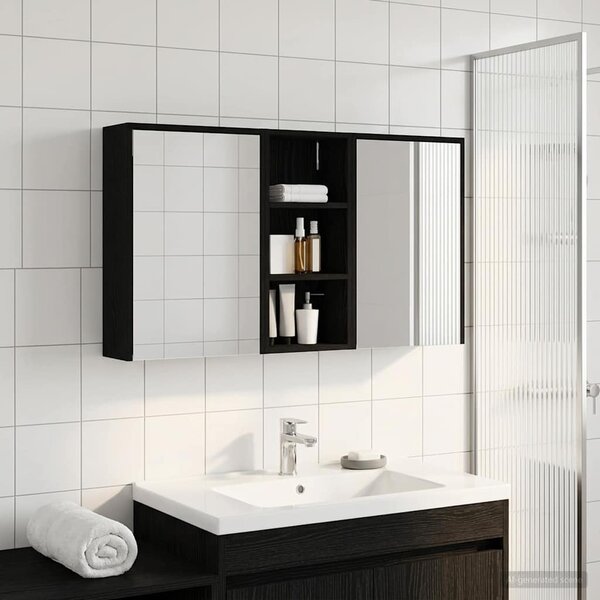 Sada koupelnových skříněk 3 ks 116 x 16 x 62,5 cm 3403809