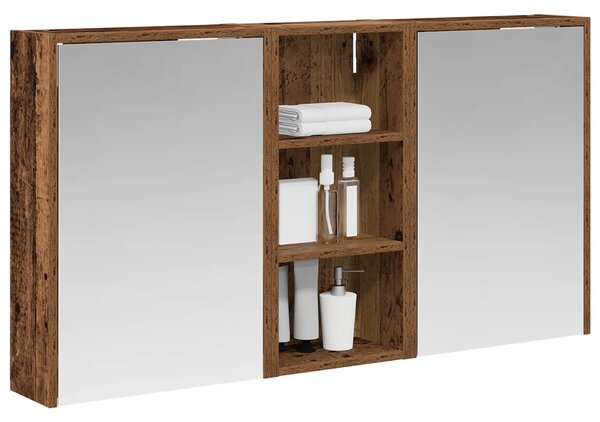Sada koupelnových skříněk 3 ks 116 x 16 x 62,5 cm 3403814