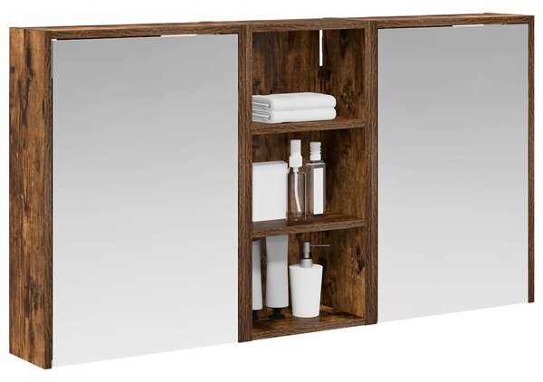 Sada koupelnových skříněk 3 ks 116 x 16 x 62,5 cm 3403812