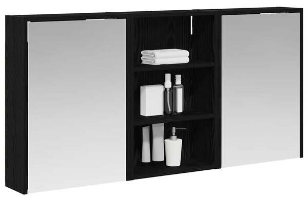 Sada koupelnových skříněk 3 ks 126 x 16 x 62,5 cm 3403825