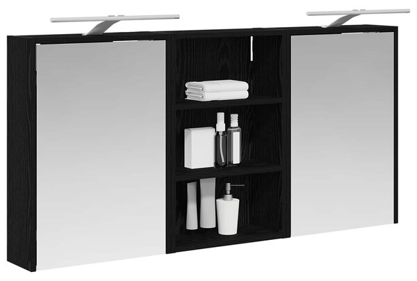 Sada koupelnových skříněk 3 ks 126 x 16 x 62,5 cm 3403833
