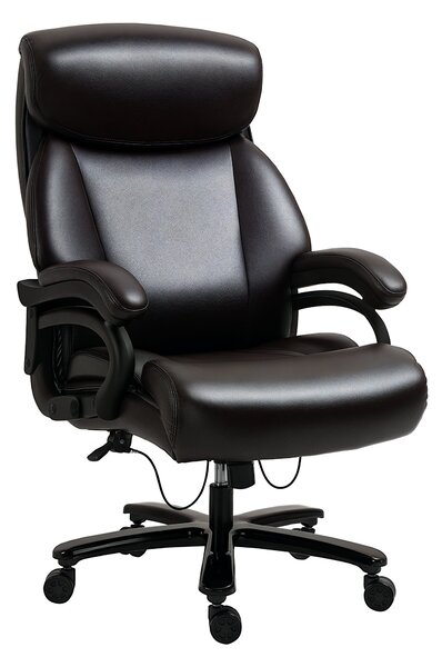 Vinsetto Kancelářská židle Výkonná herní židle s otočnou funkcí Houpací funkce Silné polstrování Kapacita 180 kg Ergonomický design Výškově nastavitel