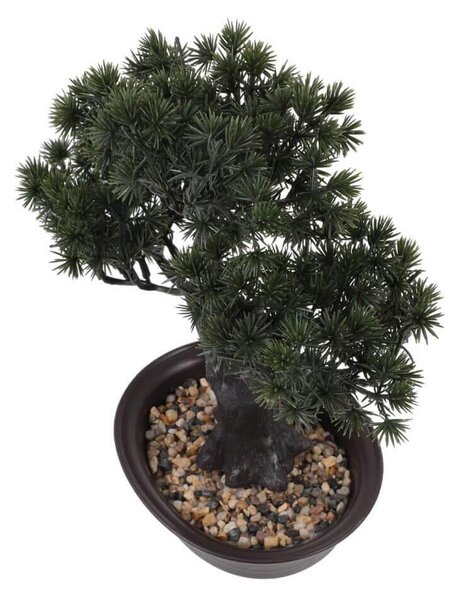 4Leaders Umělá bonsai v květináči s kamínky 27×27,6×13,5 cm