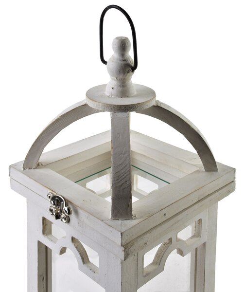 Mondex Lucerna LOKKE 16x26 cm bílá