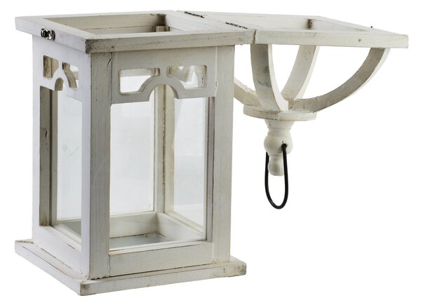 Mondex Lucerna LOKKE 16x26 cm bílá