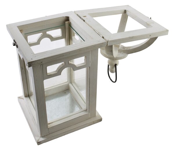 Mondex Lucerna LOKKE 16x26 cm bílá