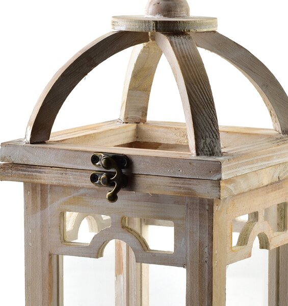 Mondex Lucerna LOKKE 16x26 cm hnědá
