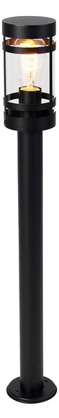 Chytrá venkovní lampa černá 80 cm IP44 vč. Wifi ST64 - Gleam