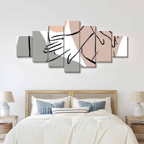 Obraz - Woman body line art N⁰2 (210x100 cm)