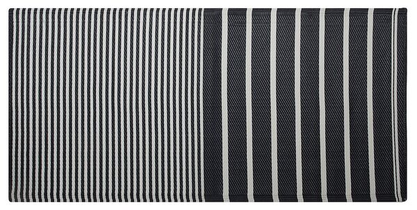 Černý venkovní koberec 90x180 cm - HALDIA
