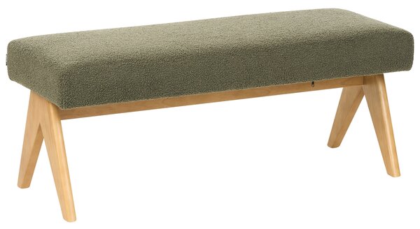 Obývací sestava TAMRE Buklé Zelená/Světle hnědá