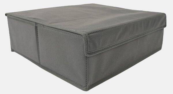 Sinsay - Skládací úložný box s rukojetí a víkem - šedá