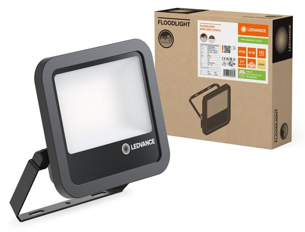 LEDVANCE LED reflektor FL 100 P 69W 10KLM 830 PS SY100 BK 4099854306082