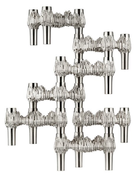 Stoff Nagel designové svícny Quist Candle Holder 3 Set